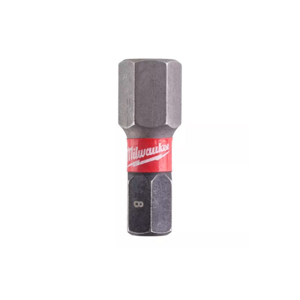 Bit Milwaukee Shockwave Hex8-25mm (4932430898) Bit Milwaukee Shockwave Hex8-25mm (4932430898)