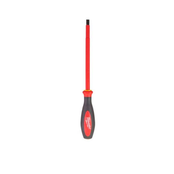 Диэлектрическая отвертка MILWAUKEE VDE 1000V SL 1.2x8x175 (4932464040)
