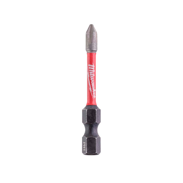Bit Milwaukee SHOCKWAVE IMPACT DUTY PH1-50mm (4932471564) Bit Milwaukee SHOCKWAVE IMPACT DUTY PH1-50mm (4932471564)