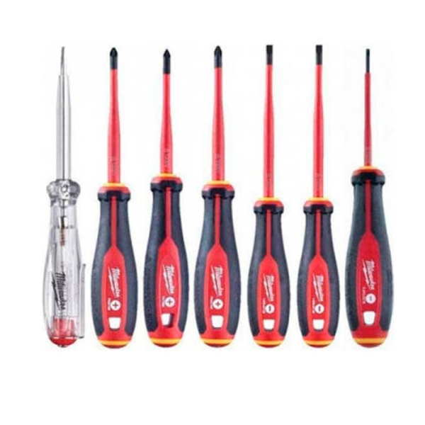 Set de șurubelnițe cu mâner cu 3 laturi MILWAUKEE 4932478738 Set de șurubelnițe cu mâner cu 3 laturi MILWAUKEE 4932478738