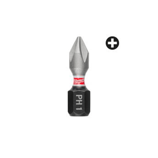 Biti MILWAUKEE (4932500352) ShW PH1 25mm Biti MILWAUKEE (4932500352) ShW PH1 25mm