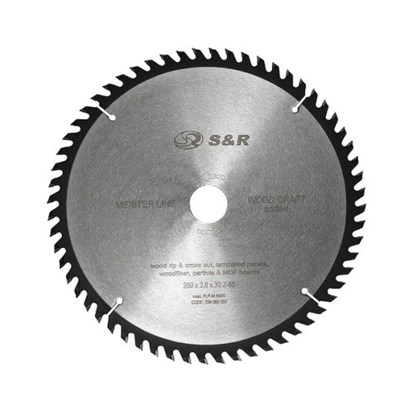 Пильный диск по дереву S&R Meister Wood Craft Пильный диск по дереву S&R Meister Wood Craft