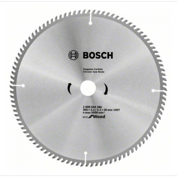ЭКО-диск по дереву 305x3,2/2,2x30 100T BOSCH 2608644386 ЭКО-диск по дереву 305x3,2/2,2x30 100T BOSCH 2608644386