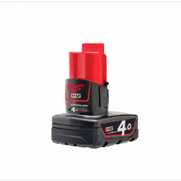 M12B4 Аккумулятор 12В 4.0Ач MILWAUKEE 4932430065 M12B4 Аккумулятор 12В 4.0Ач MILWAUKEE 4932430065