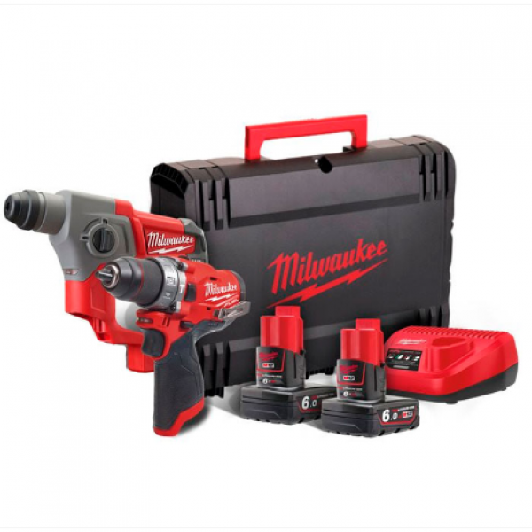 M12FPP2B-602X Набор инструментов MILWAUKEE 4933459813 M12FPP2B-602X Набор инструментов MILWAUKEE 4933459813