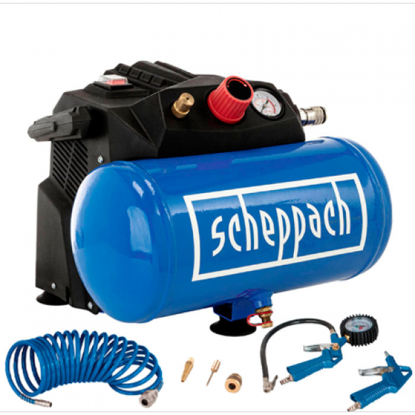 HC06 Воздушный компрессор (безмасляный) SCHEPPACH (5906153901) HC06 Воздушный компрессор (безмасляный) SCHEPPACH (5906153901)