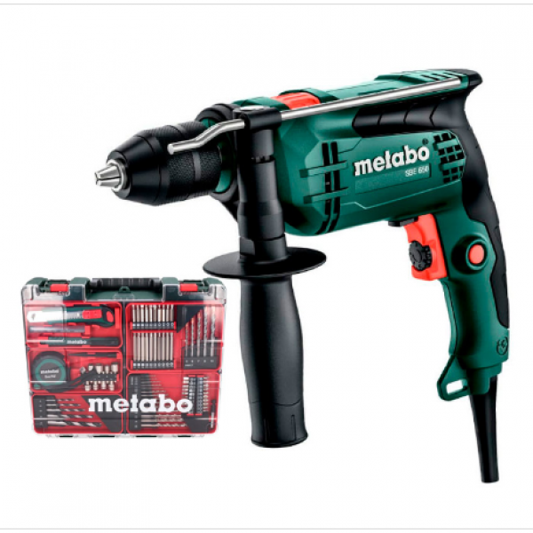 SBE 650 Masina de gaurit cu percutie WORKSHOP METABO, 650W (cutie) 600742870