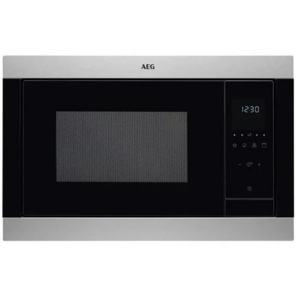 Микроволновая печь Incorporat AEG MSB2547D-M 25 л.900 Вт.управление электронное.Сенсорный.с грилем., Нержавеющая сталь.черный