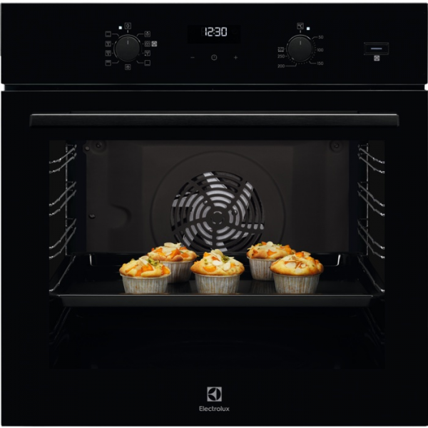 Духовка Электрическая Electrolux EOD5C50Z Число режимов 8,Дисплей,Таймер,Гриль,Конвекция, A,72 л ,черный