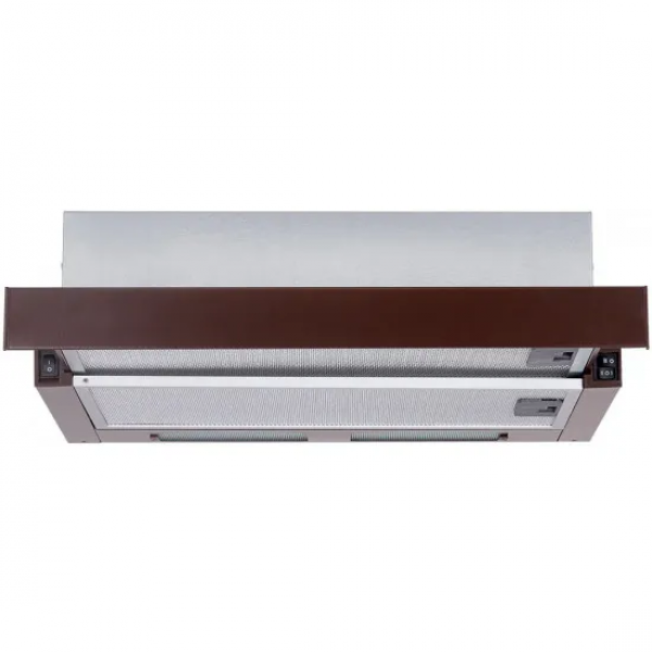 Hota de bucatarie Zanetti 620 MARO Slider (LxD) 60x30. Telescopic. Numar motoare 1. Becuri LED 2x2W, maro