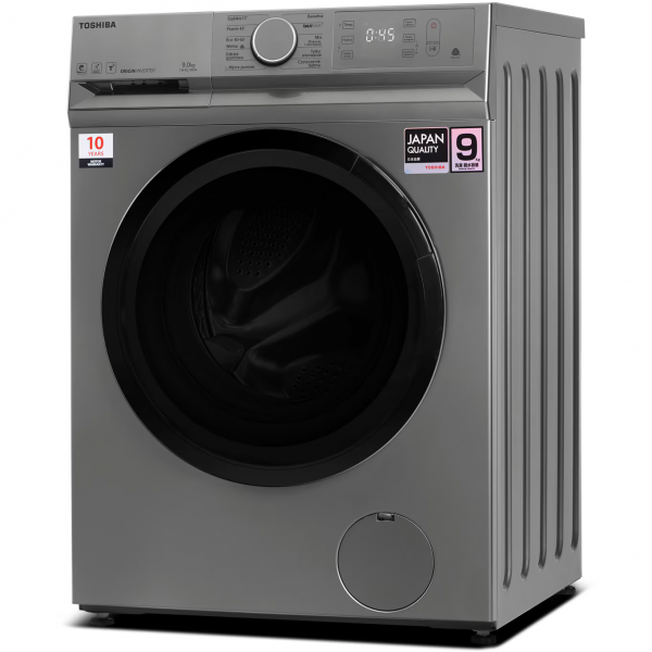 Mașină de spălat TOSHIBA TW-BL100A4SK(HxLxD) 85x60x63.A+++.9 kg.1400 rpm.motor inverter,Wi-Fi.Steam Wash.Culoare gri