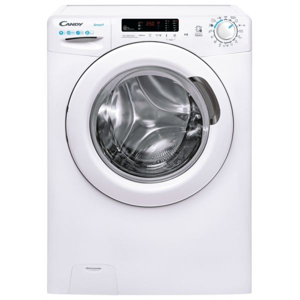 Стиральная Машина Candy CS 1292DE-S(ВхШхГ) 85x60x52.A .9 кг.1200 об/мин.инверторный.LCD .белый.