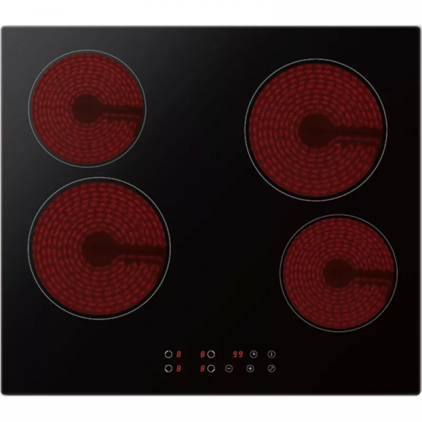 Plita ceramica Midea MC-HF6024. Control la atingere. Oprire automată. Negru. Plita ceramica Midea MC-HF6024. Control la atingere. Oprire automată. Negru.