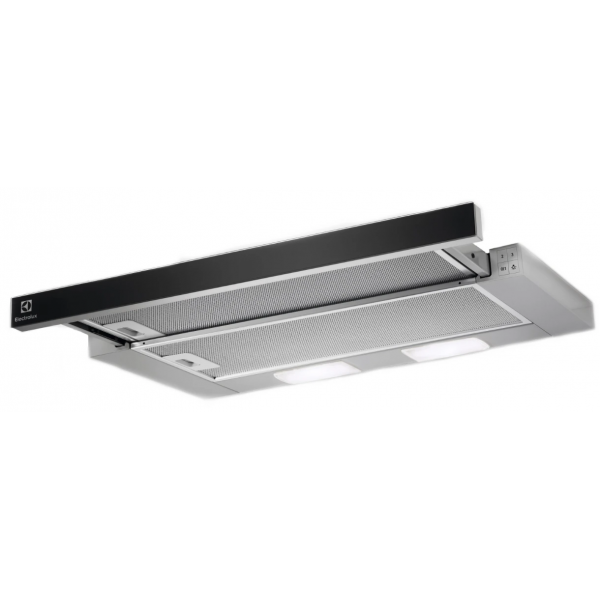 Кухонная Вытяжка Electrolux LFP326AB Тип-телескопическая.(ШхГxВ) 59.8x28.4x17.9 см.Управлениe механическое .Количество моторов 1, 410м³/ч,серый