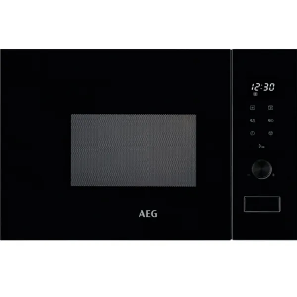 Микроволновая печь Incorporat AEG MSB2057D-B 20 л.800 Вт.управление электронное.Сенсорный.с грилем., Нержавеющая сталь.черный