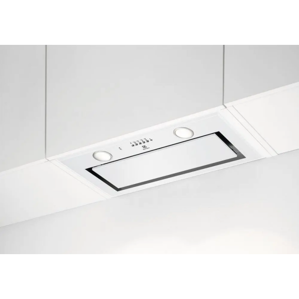 Кухонная Вытяжка ELECTROLUX LFG716W встраиваемая.(ШхГxВ)77x30x25 см.Количество моторов 1. 700m3/h. .inox