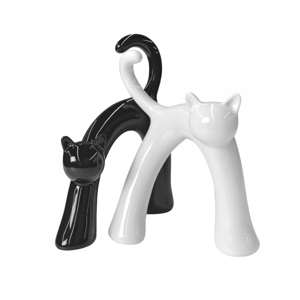 Set Suvenire PISICI White/Black