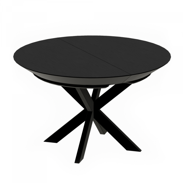 Стол Nova Furnir Black Top+Black Legs