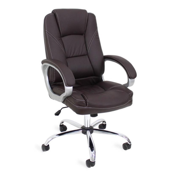 Офисное кресло BX-3177 Brown Eco кожа Офисное кресло BX-3177 Brown Eco кожа