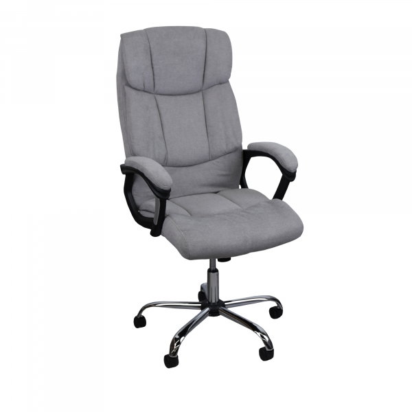 Fotoliu Birou BX-3008 Stofa Light Grey 4