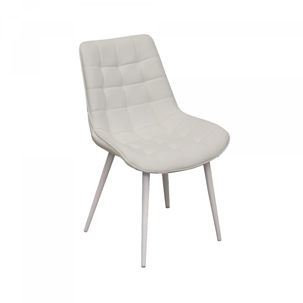 Scaun Hans White PU Cosy 20+White Legs Scaun Hans White PU Cosy 20+White Legs