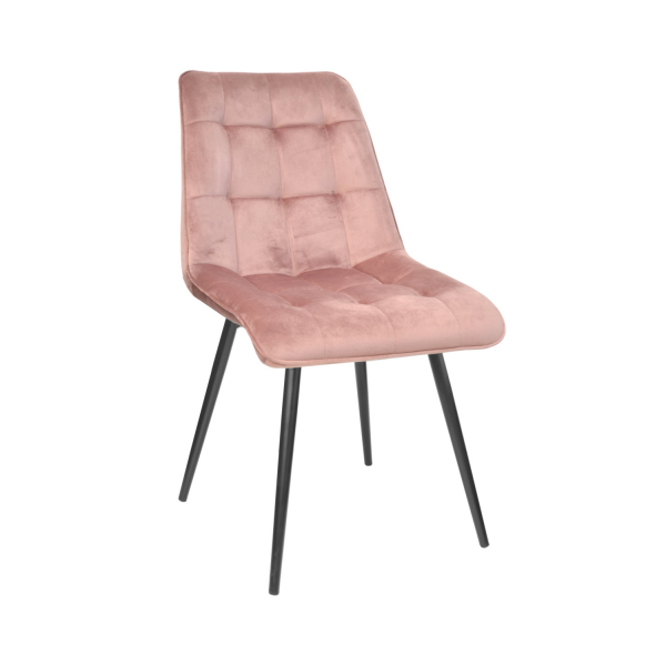 Scaun Capella Catifea Rusty HLR44+Black Legs