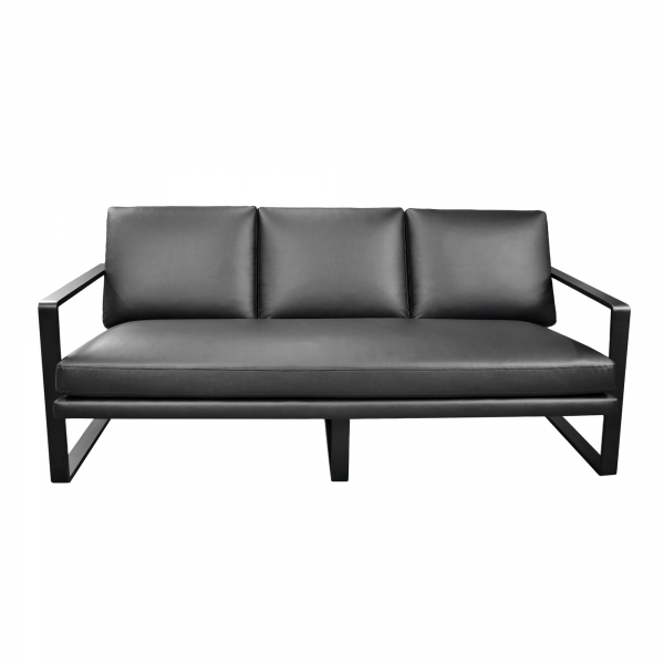 Диван York 3 Pu Black Диван York 3 Pu Black
