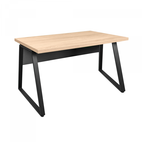 Masă Birou ENZO(130×75) Sonoma/Black Masă Birou ENZO(130×75) Sonoma/Black