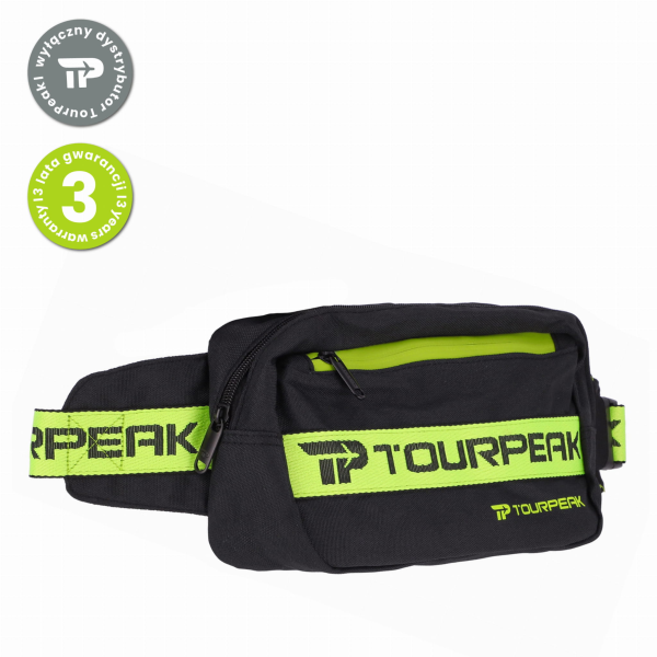 Geantă la talie,borseta, TOURPEAK, tip sport, multifuncțională, 13,75x6,25x26,2cm, Negru/verde Geantă la talie,borseta, TOURPEAK, tip sport, multifuncțională, 13,75x6,25x26,2cm, Negru/verde
