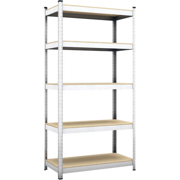 Raft metalic de depozitare Nex Budget 1800x700x300 mm, 5 rafturi MDF, galvanizat Raft metalic de depozitare Nex Budget 1800x700x300 mm, 5 rafturi MDF, galvanizat