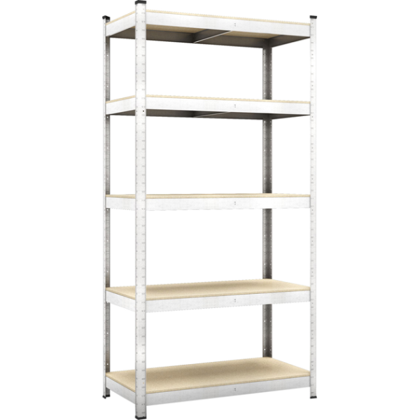 Raft metalic de depozitare Nex Budget 1800x900x400 mm, 5 rafturi MDF, galvanizat Raft metalic de depozitare Nex Budget 1800x900x400 mm, 5 rafturi MDF, galvanizat