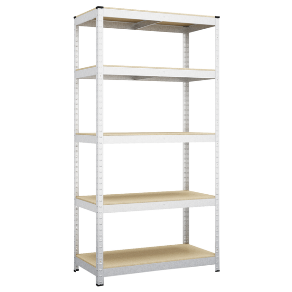 Raft metalic de depozitare Nex Budget 2000x1000x400 mm, 5 rafturi MDF, galvanizat Raft metalic de depozitare Nex Budget 2000x1000x400 mm, 5 rafturi MDF, galvanizat