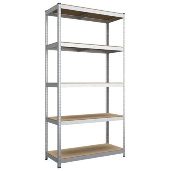 Raft metalic de depozitare Nex Standard 1800x900x400mm, 5 rafturi, MDF, galvanizat Raft metalic de depozitare Nex Standard 1800x900x400mm, 5 rafturi, MDF, galvanizat