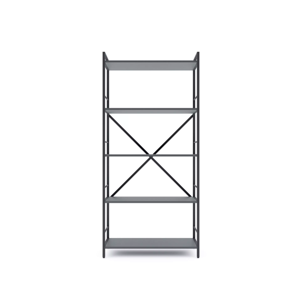 Raft metalic Nex Loft 1700x800x350 mm, 5 rafturi, PAL, Anthracite/ Anthracite Raft metalic Nex Loft 1700x800x350 mm, 5 rafturi, PAL, Anthracite/ Anthracite