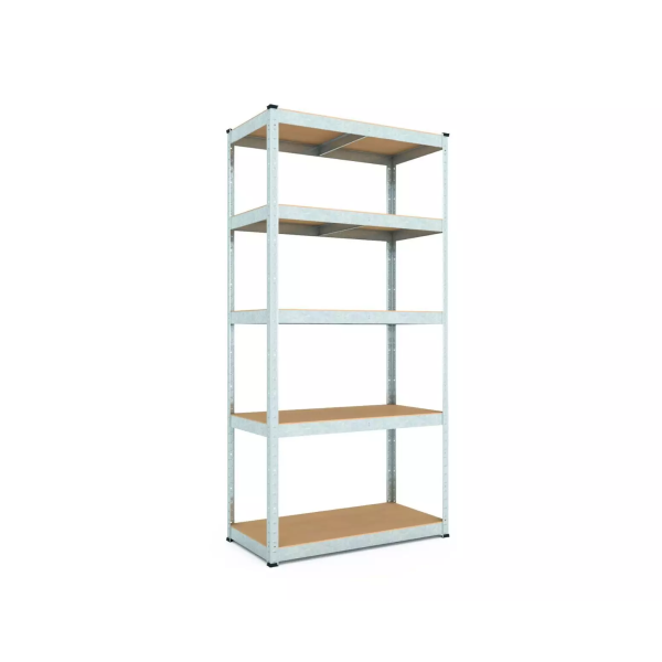 Raft metalic de depozitare Nex Budget 1800x600x400 mm, 5 rafturi MDF, galvanizat Raft metalic de depozitare Nex Budget 1800x600x400 mm, 5 rafturi MDF, galvanizat