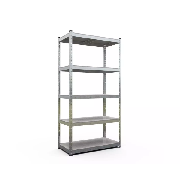 Raft metalic de depozitare Nex Budget 1800x700x300 mm, 5 rafturi metal, galvanizat Raft metalic de depozitare Nex Budget 1800x700x300 mm, 5 rafturi metal, galvanizat