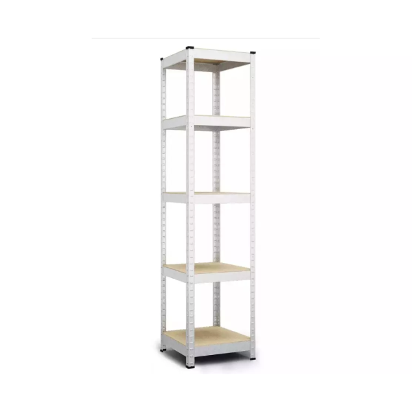 Raft metalic de depozitare Nex Budget 1800x400x400 mm, 5 rafturi MDF, galvanizat Raft metalic de depozitare Nex Budget 1800x400x400 mm, 5 rafturi MDF, galvanizat