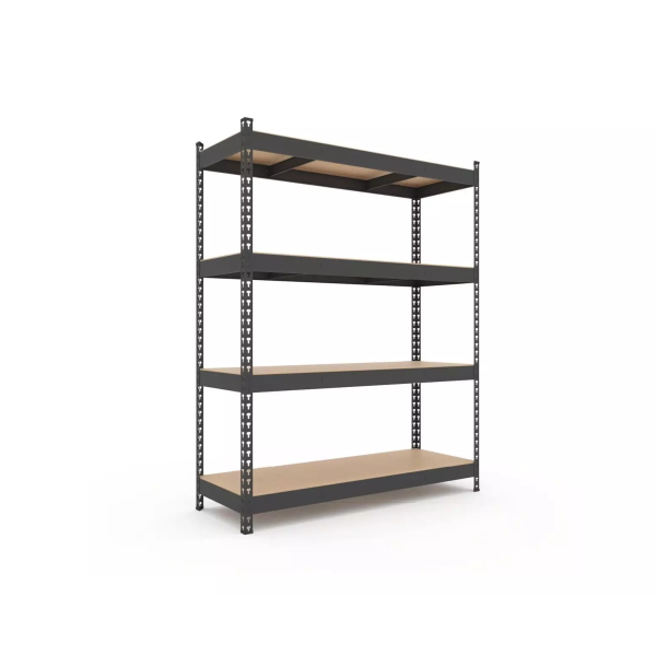 Raft metalic de depozitare Nex Titan 1800x1200x400 mm, 4 rafturi PAL, antracit Raft metalic de depozitare Nex Titan 1800x1200x400 mm, 4 rafturi PAL, antracit