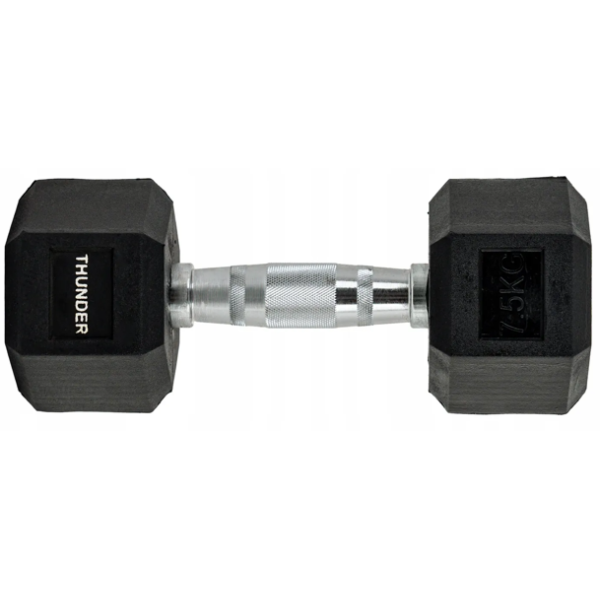 Гантель HEXAGONAL DUMBBELLS Thunder 7.5 кг Гантель HEXAGONAL DUMBBELLS Thunder 7.5 кг