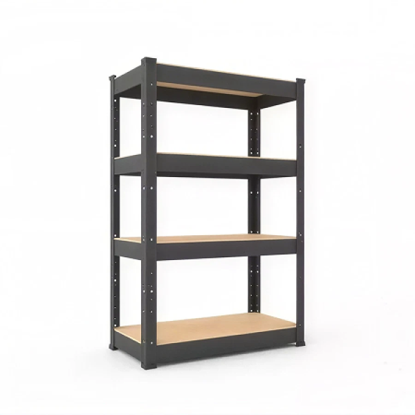 Raft metalic de depozitare Nex Budget 900x600x300 mm, 4 rafturi MDF, antracit Raft metalic de depozitare Nex Budget 900x600x300 mm, 4 rafturi MDF, antracit