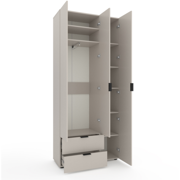 Шкаф с распашными дверцами Nex Home A013L, 1000x420x2300 mm, Cashmere Шкаф с распашными дверцами Nex Home A013L, 1000x420x2300 mm, Cashmere