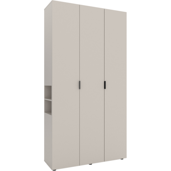 Dulap cu usi batante Nex Home A015L, 1200x420x2300 mm, Cashmere Dulap cu usi batante Nex Home A015L, 1200x420x2300 mm, Cashmere