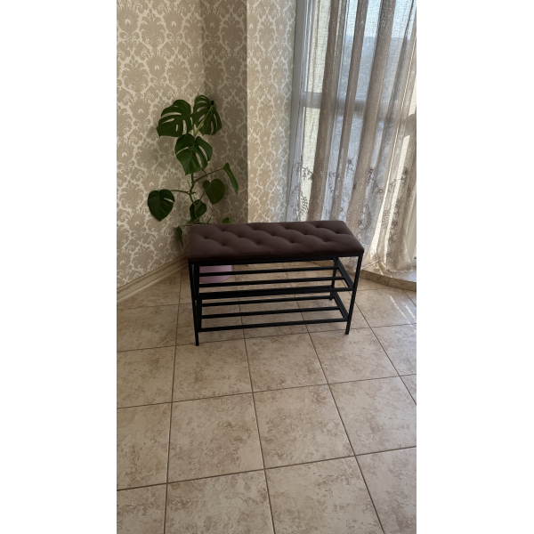 Pantofar cu 3 nivele Nex Home, metal, sarcina 150 kg, 100x32x52 cm, 19 Cafeniu Pantofar cu 3 nivele Nex Home, metal, sarcina 150 kg, 100x32x52 cm, 19 Cafeniu