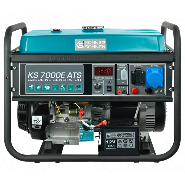 Генератор-бенз.5.5kW/230V/389сm3/76kg/Man/eleс.AVR.K&S