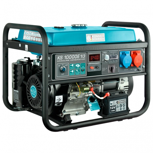 Генератор-бенз.8kW/230-400V/440сm3/90kg/Man/eleс/auto.AVR.ATS.K&S
