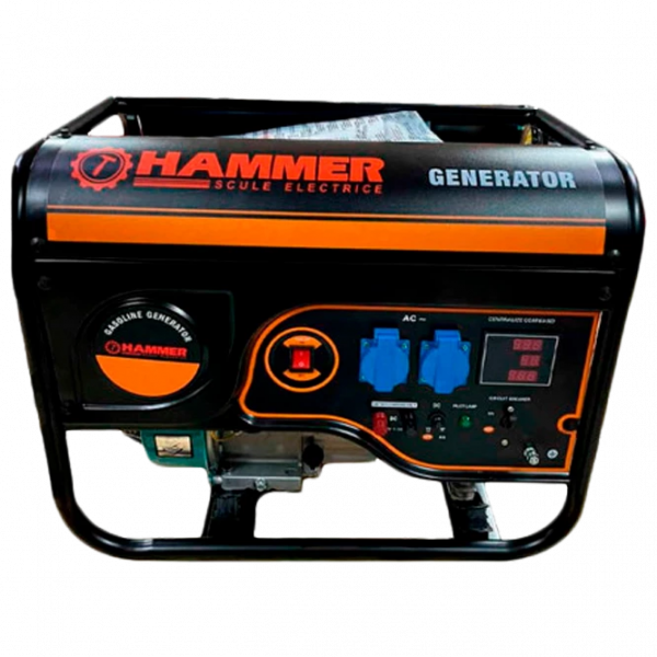 Generator pe motorina 6.5kW/230V/455cm3/160kg/AVR. Hammer