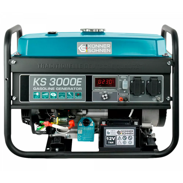 Генератор-бенз.3kW/230V/208сm3/47kg/Man/eleс.AVR.K&S Генератор-бенз.3kW/230V/208сm3/47kg/Man/eleс.AVR.K&S