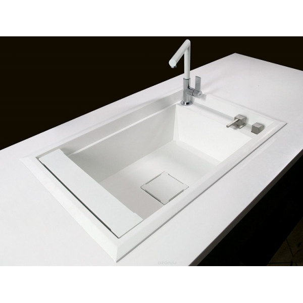 Chiuvetă de bucătărie Elleci Value 130 96 White
