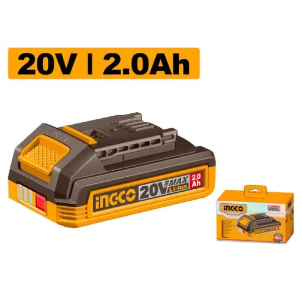Аккумулятор Li-Ion 2.0 Ah 20V INGCO FBLI20011 Аккумулятор Li-Ion 2.0 Ah 20V INGCO FBLI20011