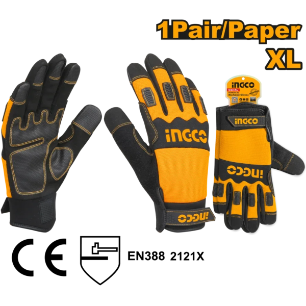 Технические перчатки XL INGCO HGMG02 Технические перчатки XL INGCO HGMG02